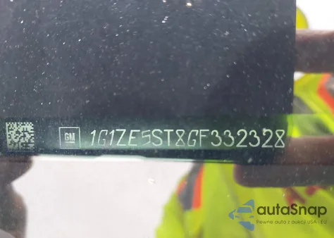 2016 Chevrolet Malibu 1Lt from USA, damaged, VIN 1G1ZE5ST8GF332328